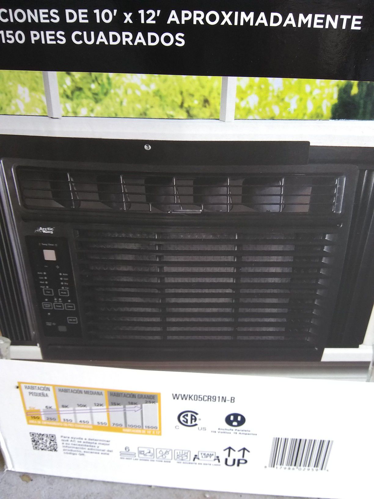 Air conditioner window unit from Arctic King