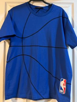 Rare Louis Vuitton x NBA collaboration blue shirt