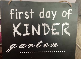 First day of Kindergarten