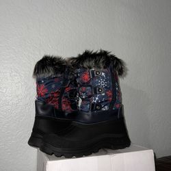 KIDS WOMEN RAIN SNOW BOOTS SIZE 5 