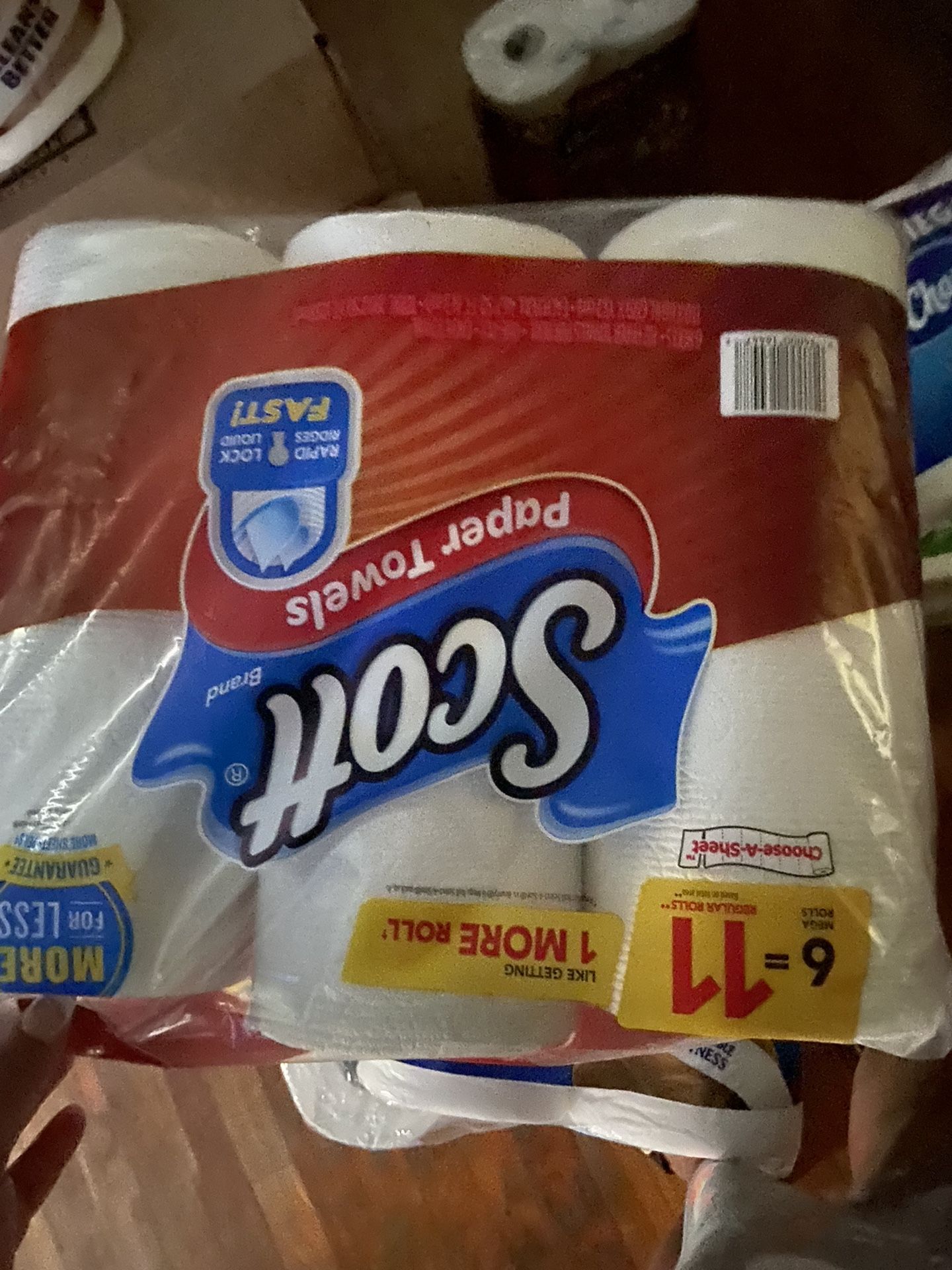 6 Roll Scott Paper Towels