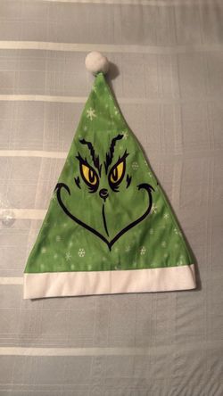 Grinch Christmas Santa Hat