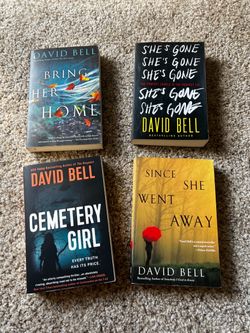 David Bell Thriller Books Set of 4