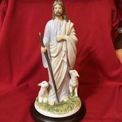 Jesus, The Shepherd Figurine 