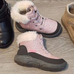 Toddler Snow Hiking Dress Ankle Boots Size 8M 