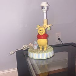 Vintage winnie the pooh lamp