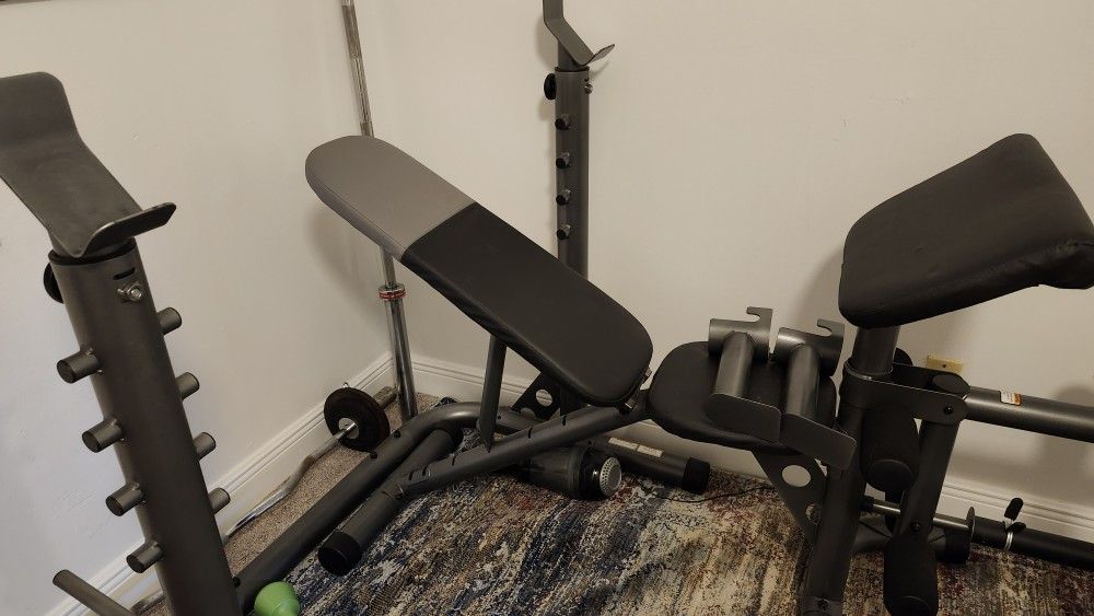Exercise Bench And Equipment
