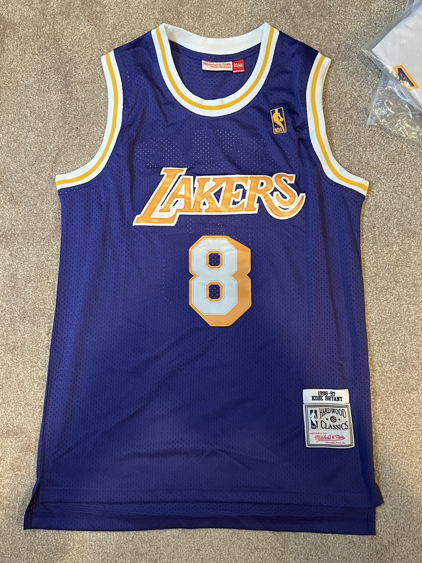 Kobe Bryant Lakers Purple Jersey Size Medium