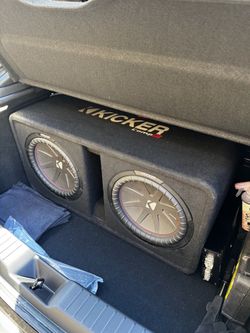 Kicker CompR Dual 12inch 2000W Subwoofers