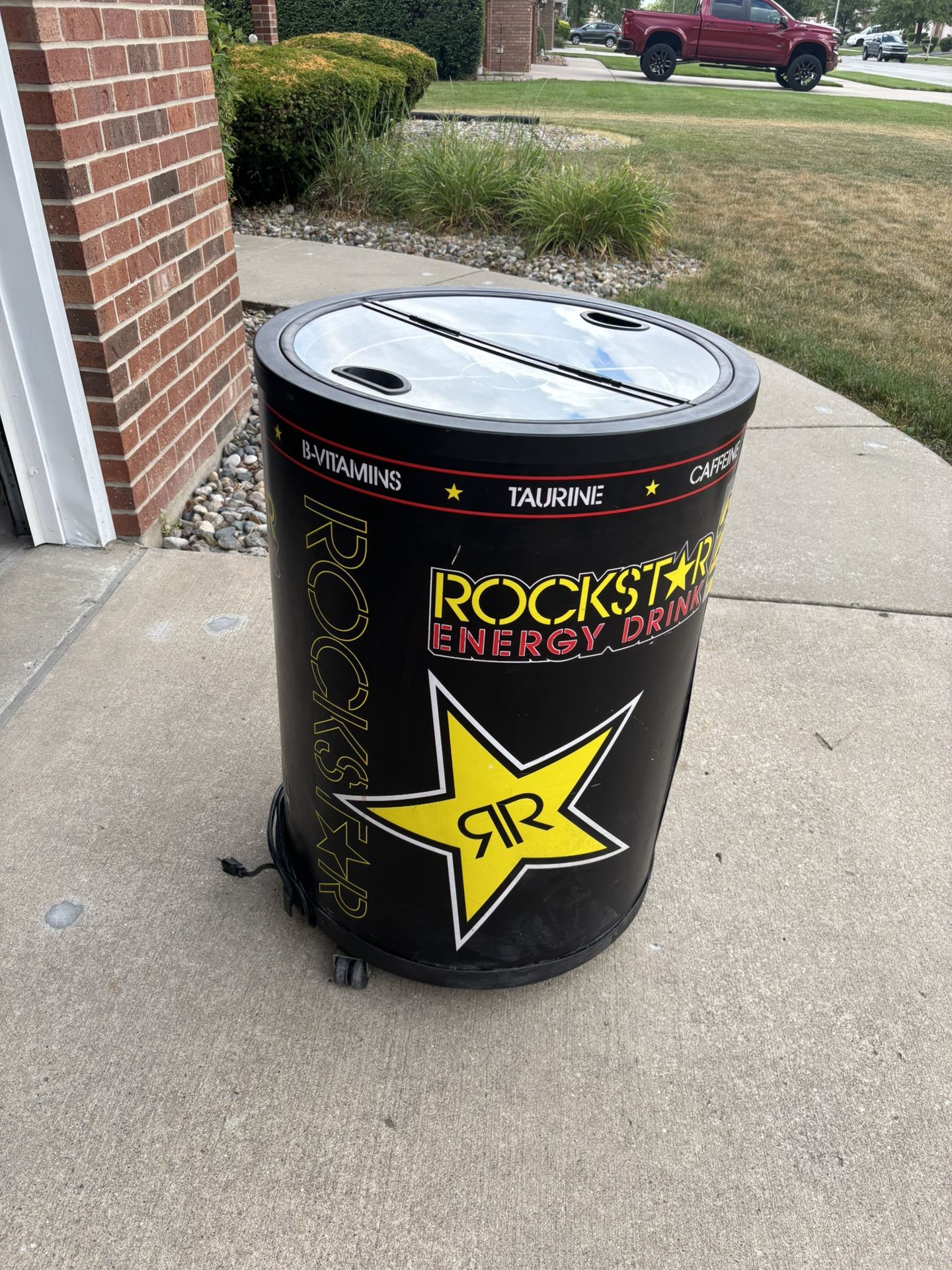 Rockstar Energy Drink Plug In Cooler!