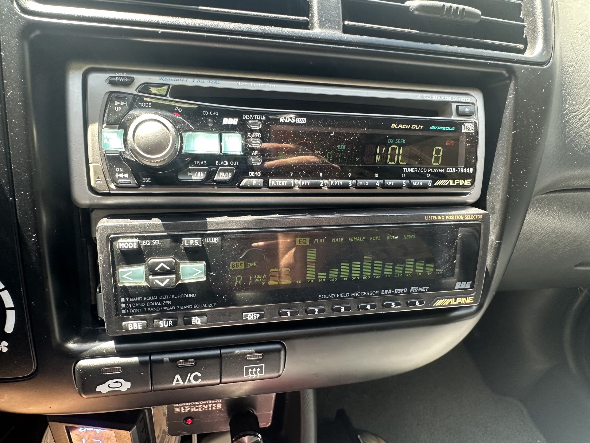ALPINE ERA-G320 DSP OLD SCHOOL EQ