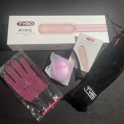 TYMO Ring Pink Hair Straightener Brush