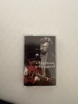 Eric Clapton Unplugged Cassette Tape . $5