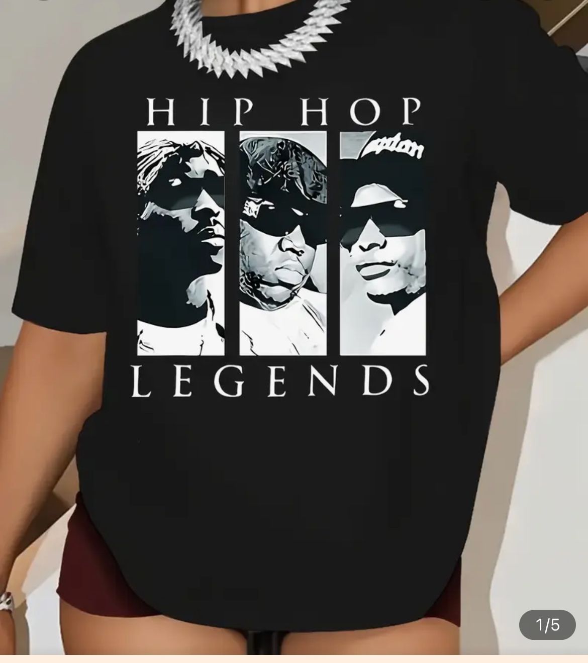 Hip Hop Legends T-shirt (XXL)