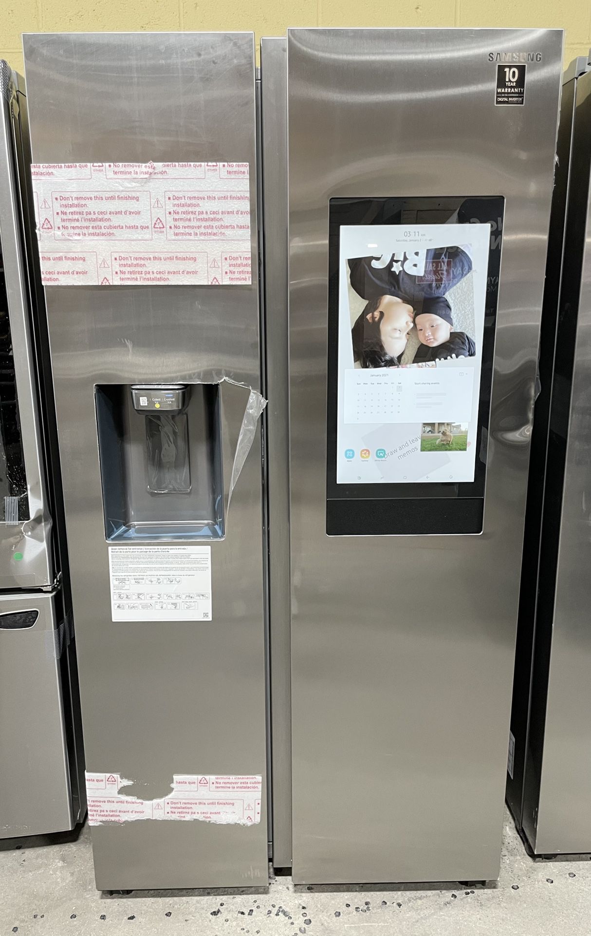 NEW Samsung FAMILY-HUB Side by Side SMART Refrigerator*FINANCE AVAILABLE