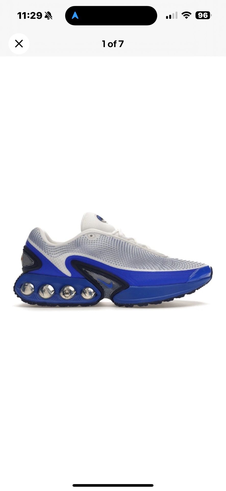 Nike Air Max Dn Platinum Royal DV3337-102 Side 11:5