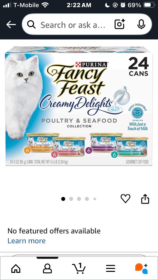 FANCY FEAST CREAMY DELIGHTS WET CAT FOOD