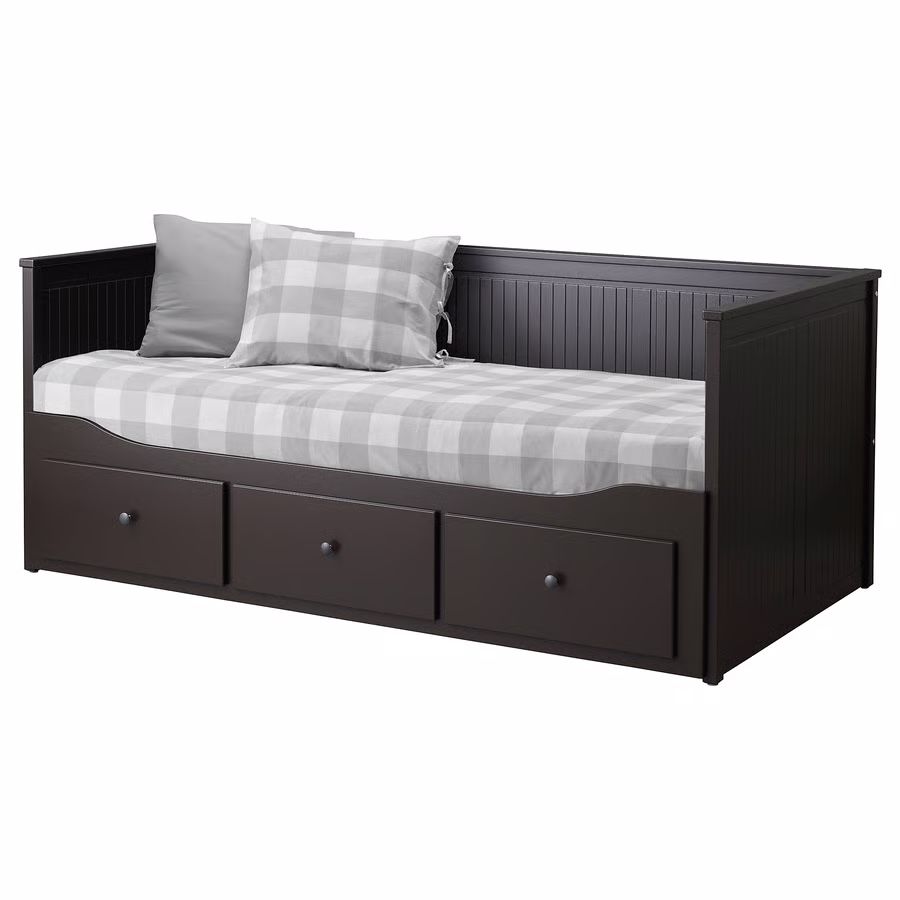 ποΈ IKEA HEMNES Daybed with 3 Drawers + 2 Mattresses ποΈ