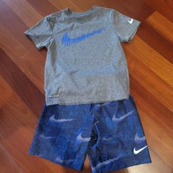 Boys NIKE short Set- Size 7 