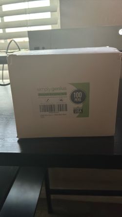 100 blue pens