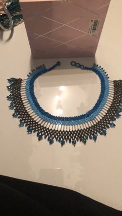 Handmade vintage necklace. Authentic