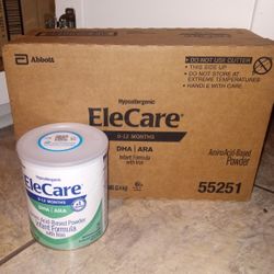 Elecare 0-12 Month Hypoallergenic - Case Of 6(Singles $25 Or Case $125)