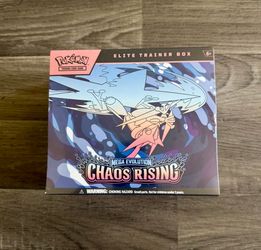 POKEMON CHAOS RISING ETB SEALED