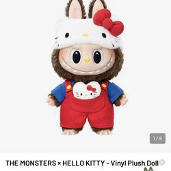 Labubu The Monster Hello Kitty Brand New In Box
