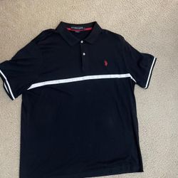 polo button up shirt size xl