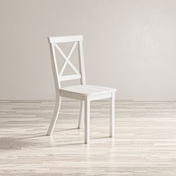 Eastern Tides Blanc X Back Dining Chair (Set of 2)