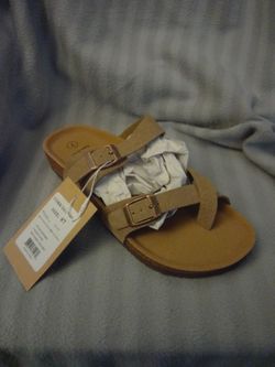 Empty Entire Cork Sandals-Size-7