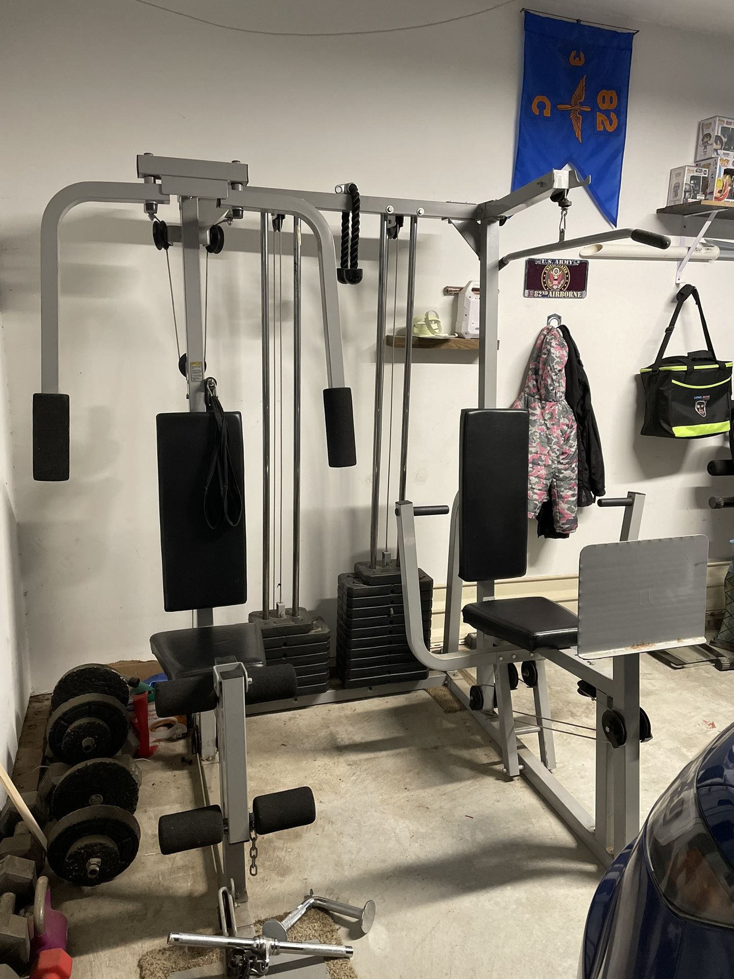 Free Gym work Out Machine 