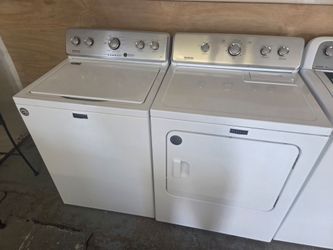 Maytag washer and electric dryer