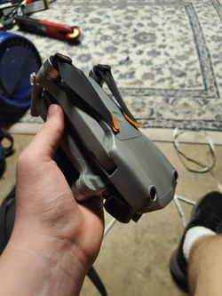 DJI Folding Drone with Orange Propellers