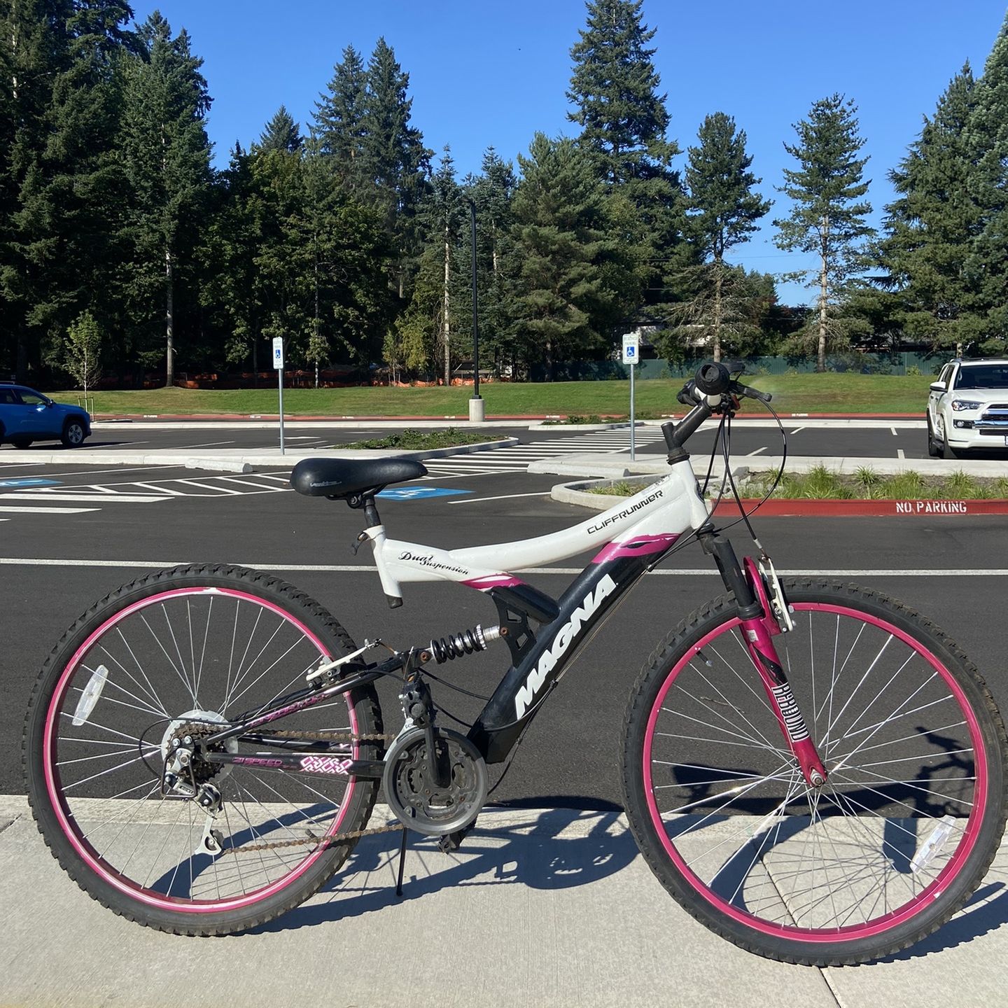 26 Bike Magna CliffRunner Aluminium Dual Suspension Mountain Bicycle For Sale 21speed Cycling for Sale in Vancouver WA OfferUp