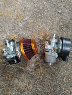 Motorized bicycle carburetor