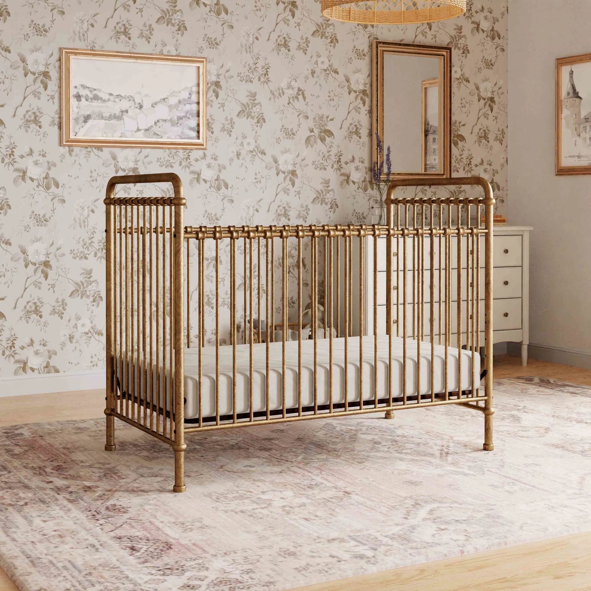 Namesake Abigail 3-in-1 Convertible Crib - Vintage Gold - For Sale