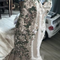 Custom Couture Wedding Dress 