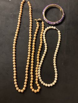 vintage-pearl necklace