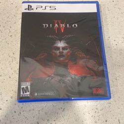 PS 5 Diablo 4 Brand New