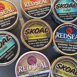 Assorted collectible cans still sealed. Good for small tacks, pins, screws, nails or fishing hooks.