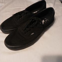 Black Vans Size 10.5 Mens