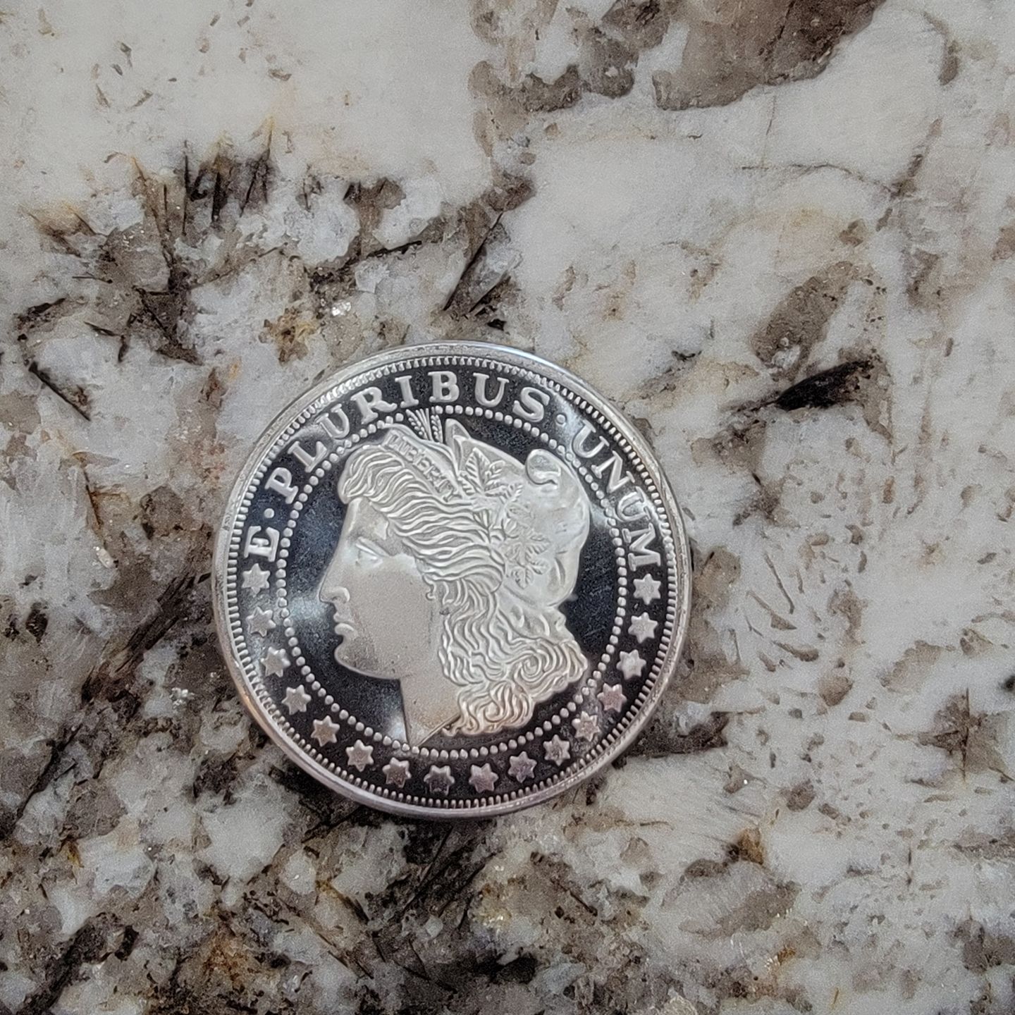 Silver .999 Morgan dollar 1 oz pure silver