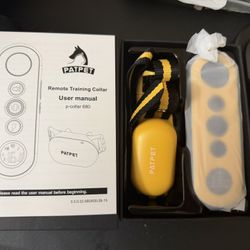 Patpet Training Collar Brand New . 