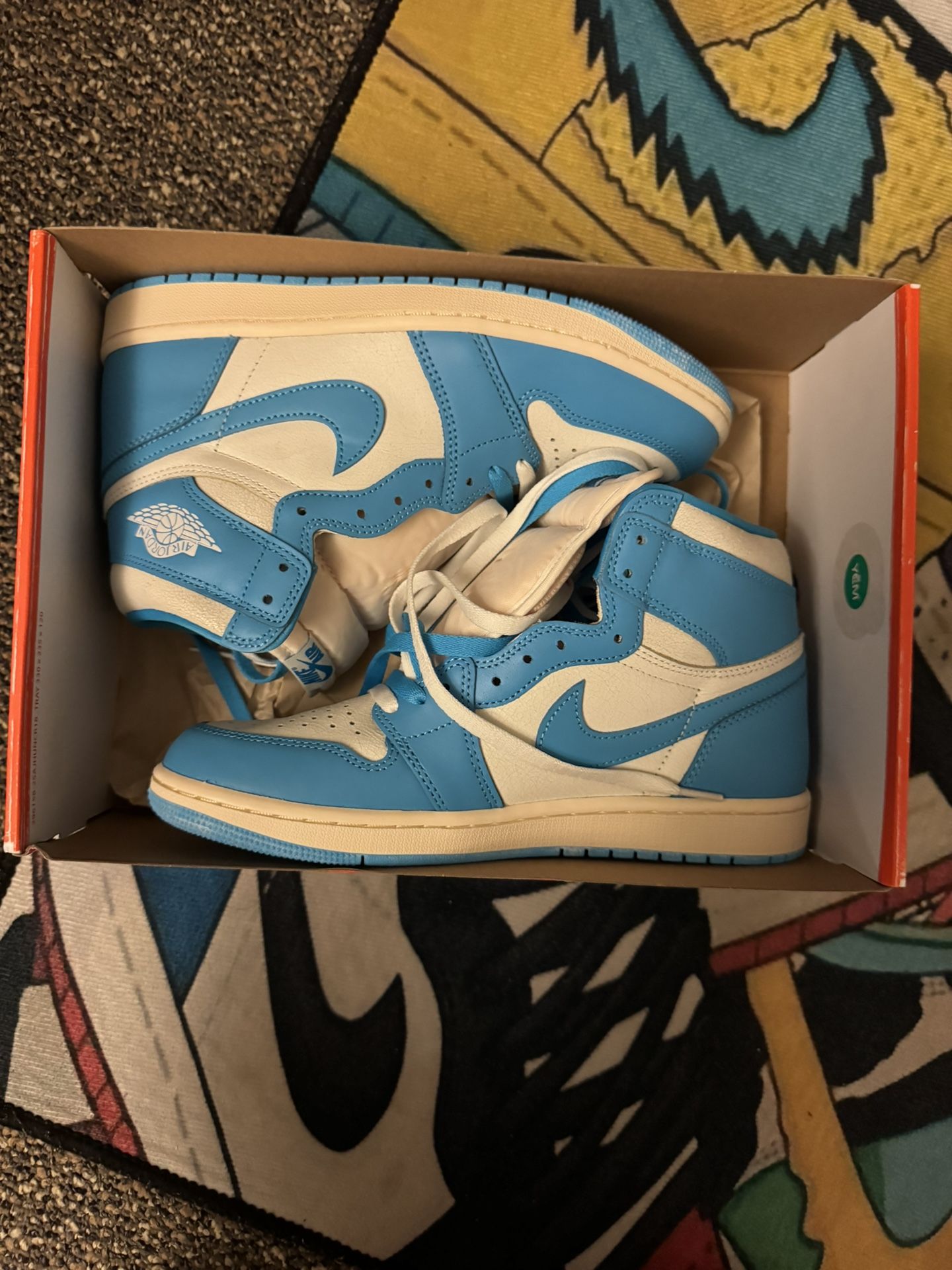 UNC Reimagined Jordan 1