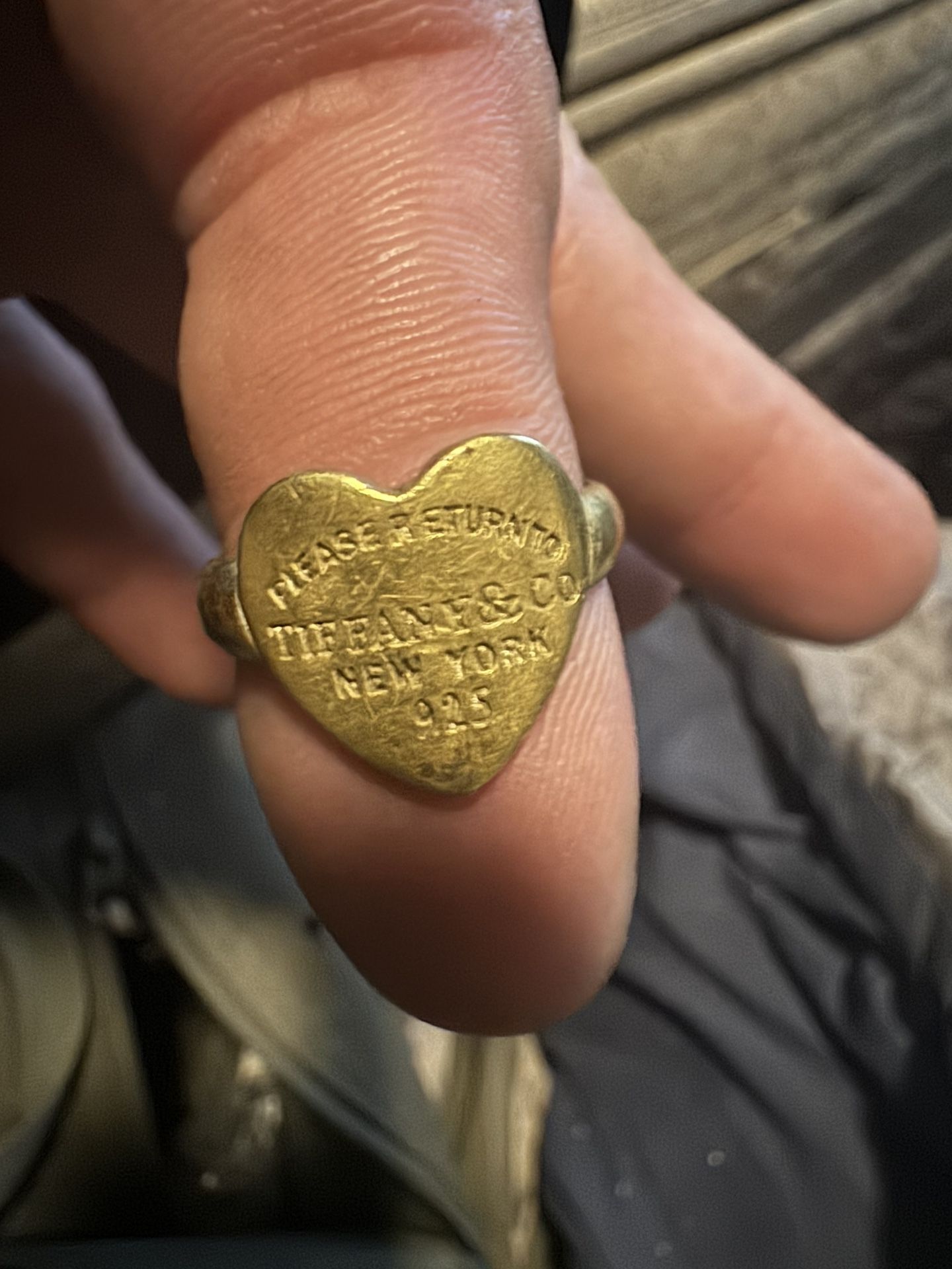 Return To Tiffany’s Sterling Silver Ring