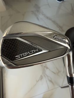 Taylormade stealth golf iron set 5-P 7 clubs KBS Max MT R 85