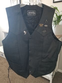 Leather Vest (QTY 2)