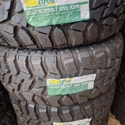 35/12/50/20/ LT MT $899 TBB NEW FOUR TIRES