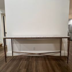 RH Thaddeus Console Table (Orig. $3,255.00 at Restoration Hardware, Selling For 1000.00)